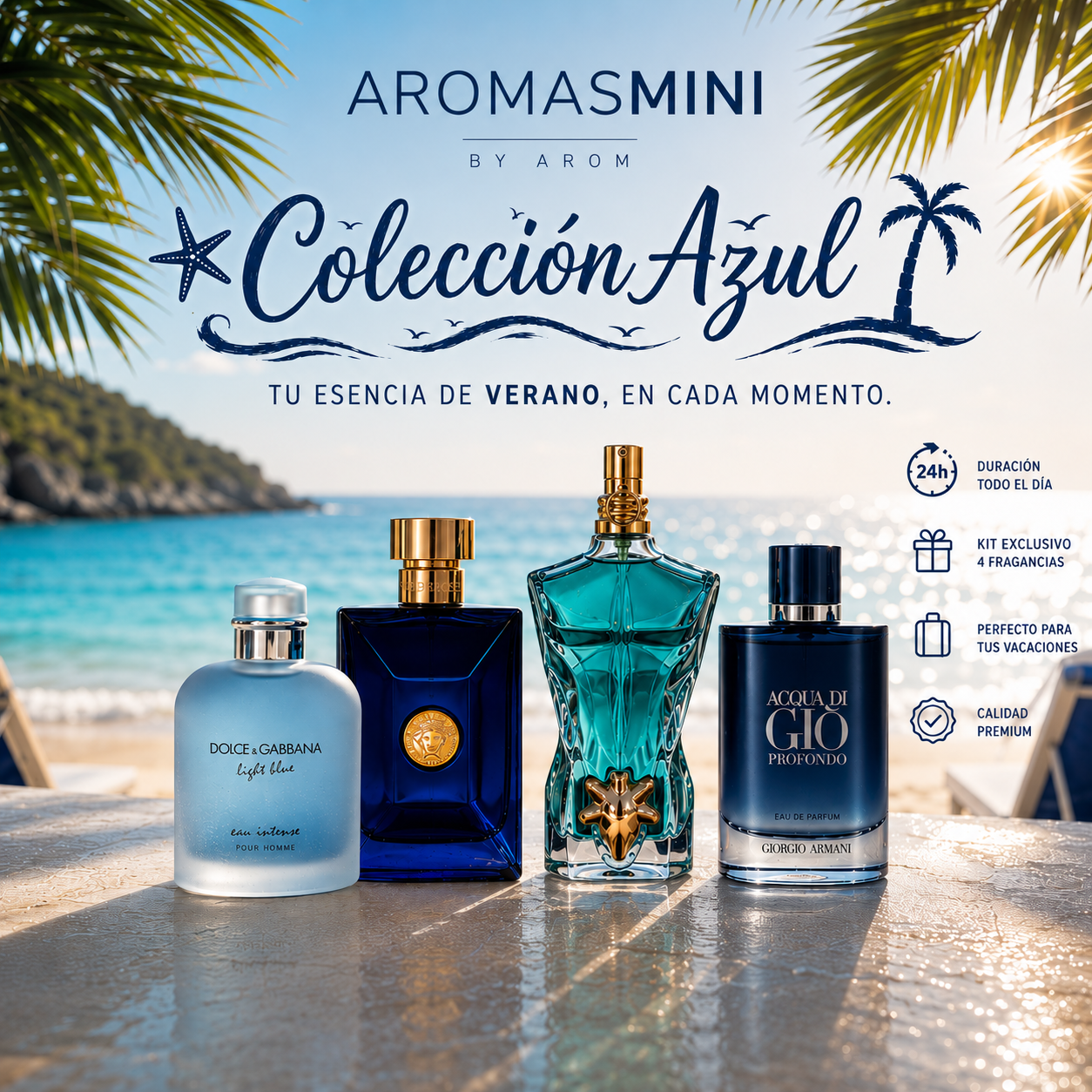 Kit Verano - Colección Azul