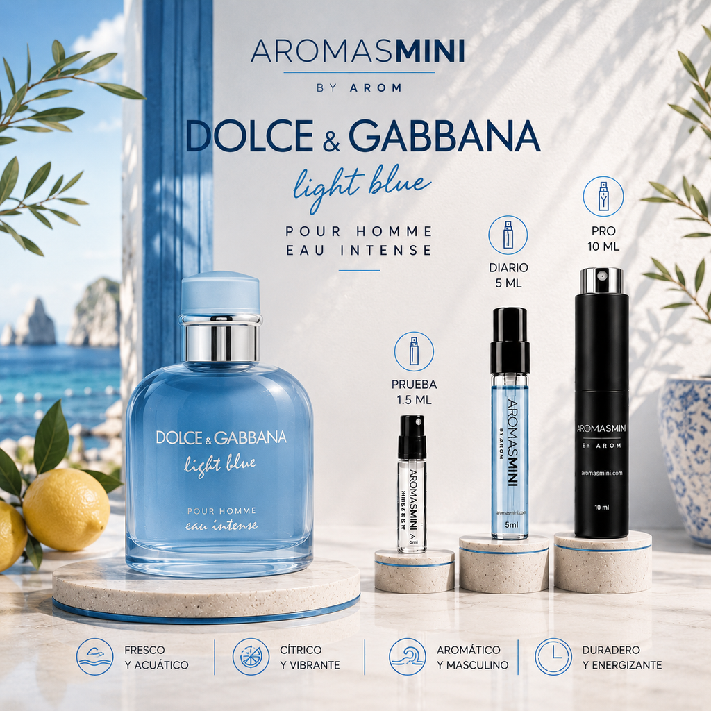Dolce & Gabbana Light Blue Pour Homme Eau Intense